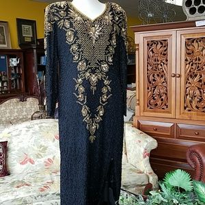 Vintage evening gown pure size 14